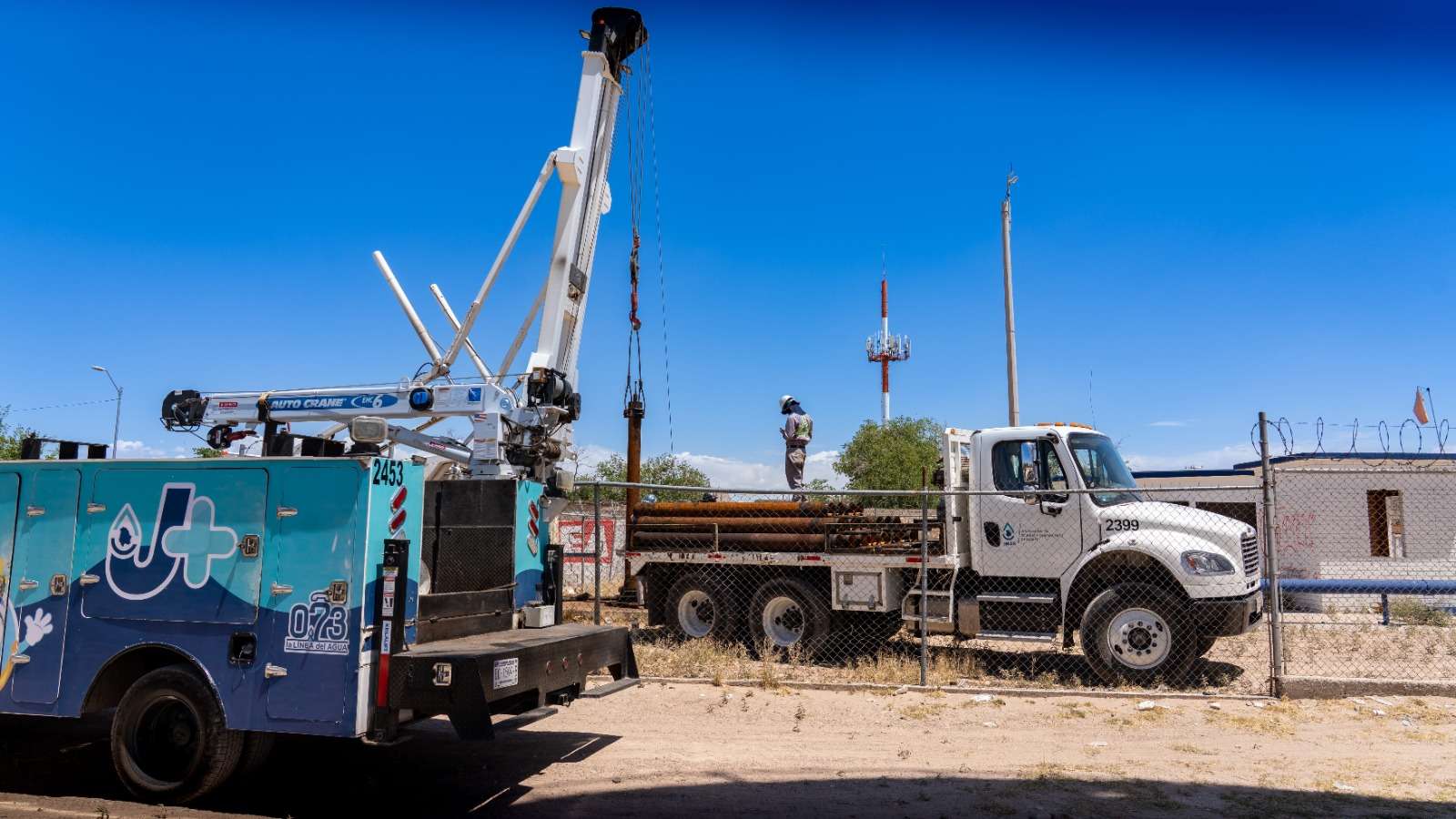 Da mantenimiento JMAS a pozos 116 y 166 ante temporada de calor 