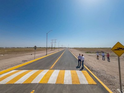Entra en etapa final la obra de la prolongación Fernando Baeza en Delicias
