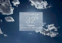 Azota la ciudad calorón de 33°C con cielo parcialmente nublado 