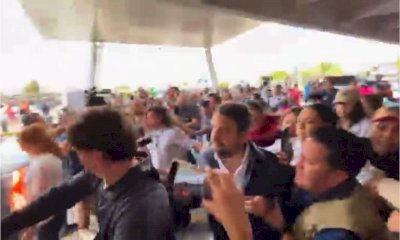A chingar su madre le gritan a Andy López 