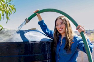 Logra diputada que Jmas suministre agua gratis en Ranchito La Esmeralda