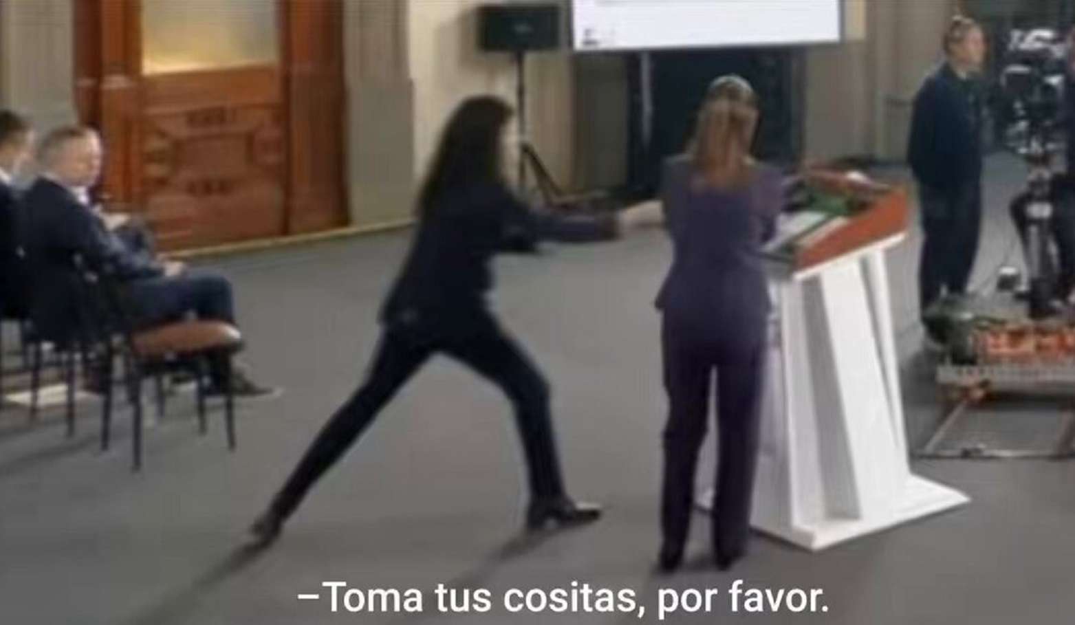 Toma tus cositas por favor: dice Sheinbaum a Luisa Alcalde en La Mañanera