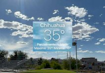 Pega calorón en la ciudad; llega termómetro a los 35°C 