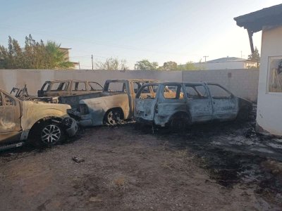 Investiga Fiscalía si incendio en oficinas de Ojinaga fue accidental o provocado