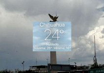 Refrescan lluvias la tarde en la ciudad; llega el termómetro a 24°C