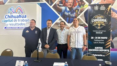 Presentan la Copa Chihuahua Capital para impulsar el talento deportivo 