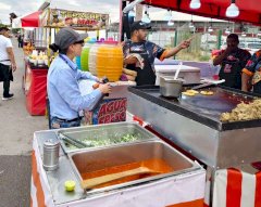 Supervisan higiene en la Feria de Santa Rita para proteger la salud de los asistentes 