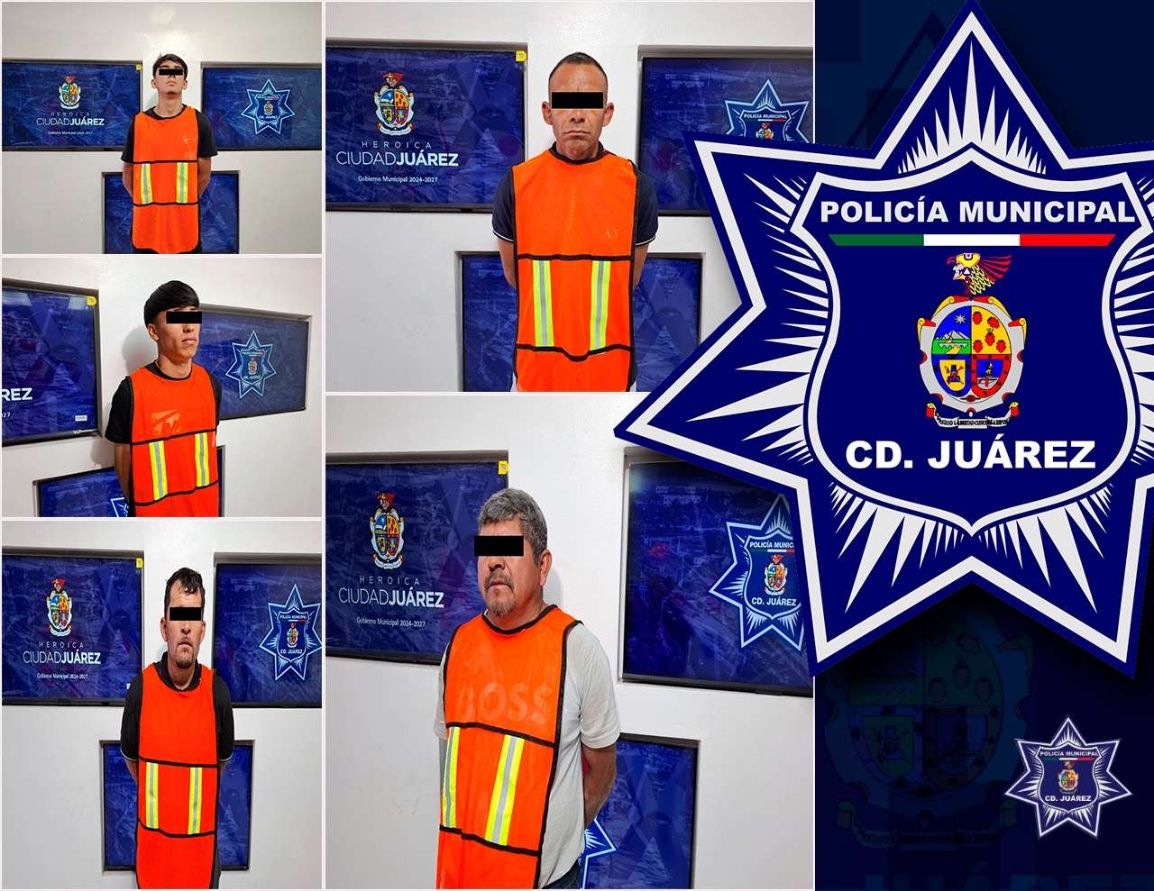 Arrestan a cinco buscados por delitos contra la salud, violación y violencia familiar