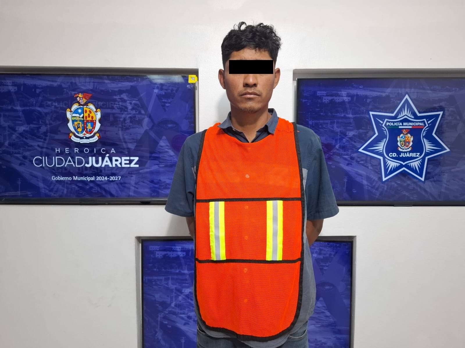 Detienen a hombre con vehículo robado en la colonia Nuevo Hipódromo