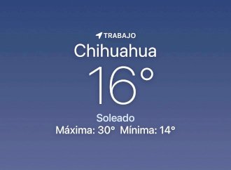 Se espera soleado con máxima de 30 grados centígrados 