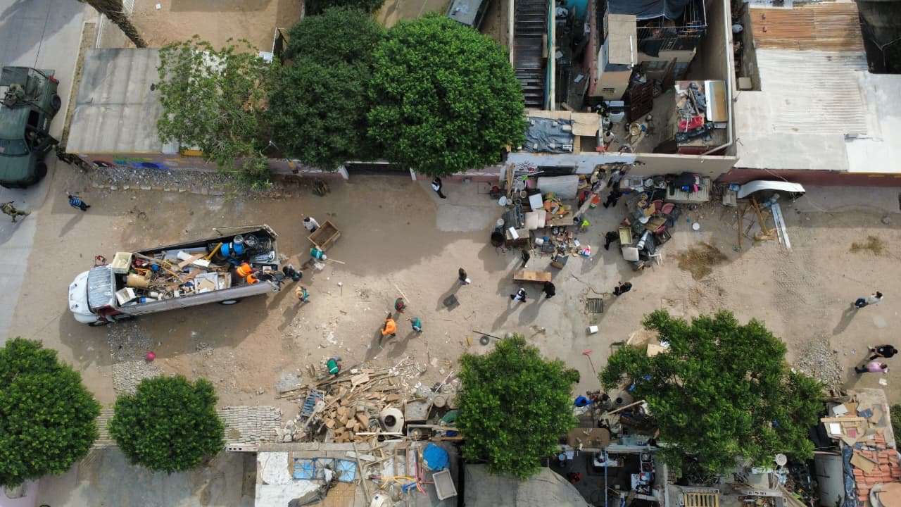 Hacen reordenamiento urbano en la colonia Buenos Aires