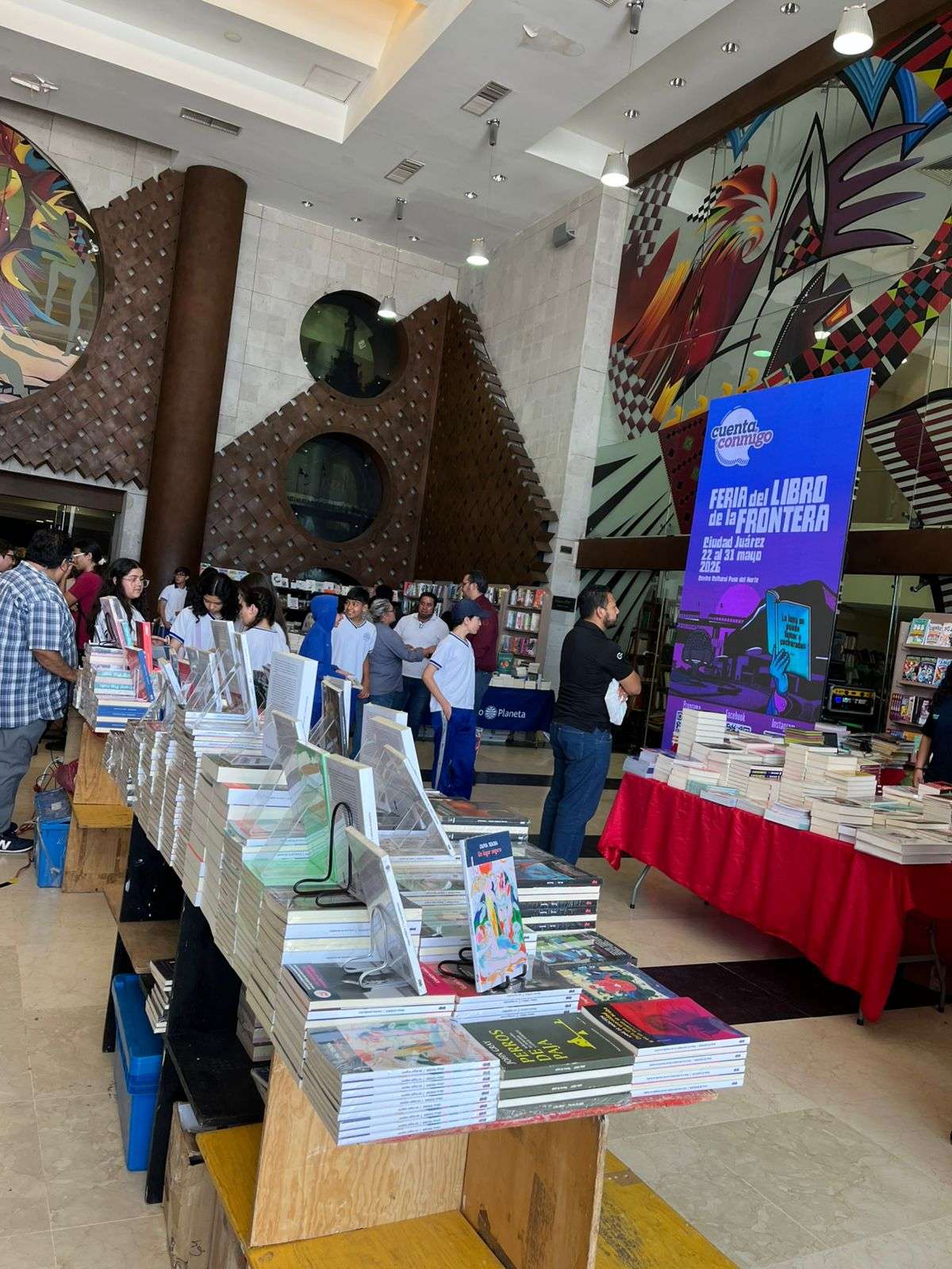 Inauguran Feria del Libro de la Frontera con más de 250 actividades