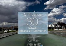 Alcanza Chihuahua los 30°C; prevén ráfagas de hasta 31 km/h