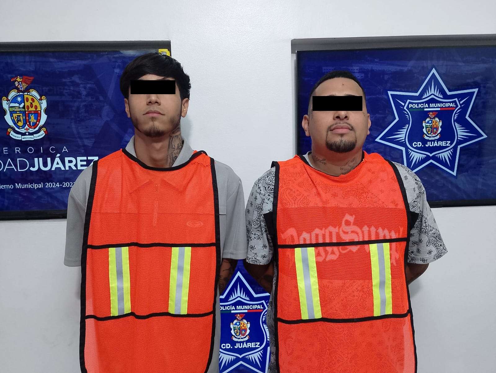 Arrestan a dos hombres con cocaína y marihuana en la colonia Juárez Nuevo