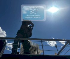 Azota calorón en la ciudad de Chihuahua con 30°C