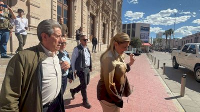 Estamos bien, responde Maru Campos tras citatorio de FGR