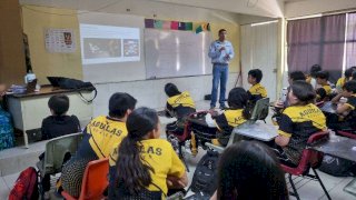 Previenen a jóvenes contra faltas administrativas