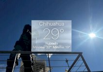 Alcanza calorón en Chihuahua los 29°C 