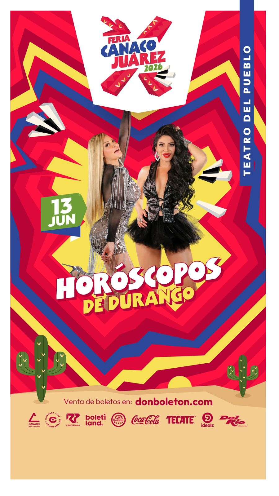 Llegará Horóscopos de Durango al Teatro del Pueblo de la Feria CANACO