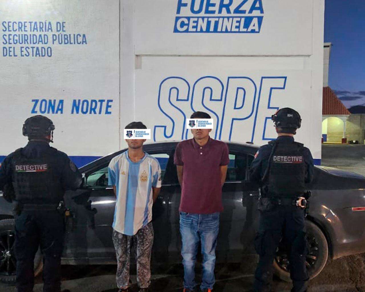 Capturan a dos hombres tras ataque armado en Parajes del Sur