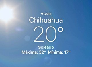 Se espera soleado con máxima de 32 grados centígrados 