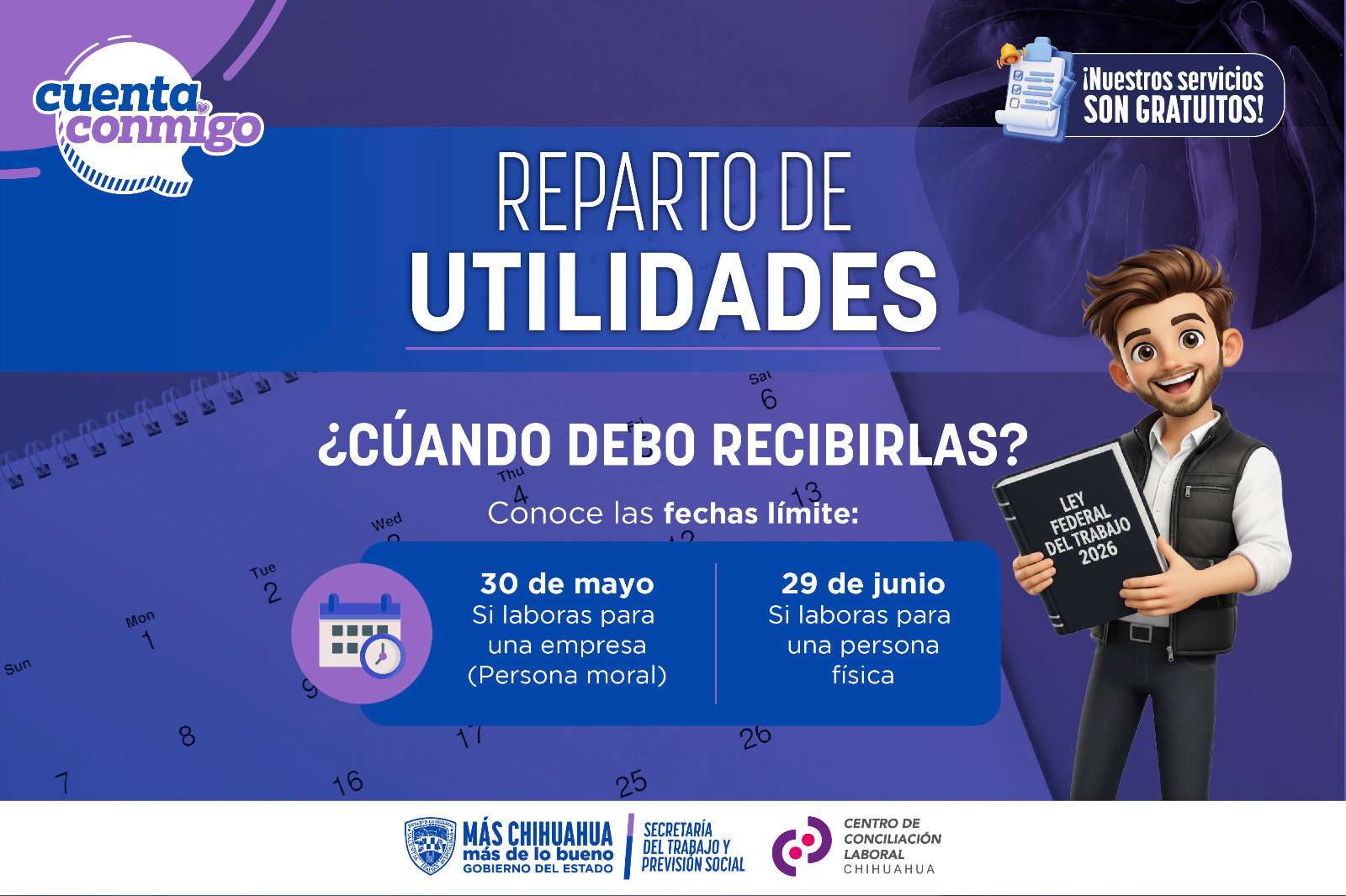 Este sábado es la fecha límite para la entrega de utilidades: Stps
