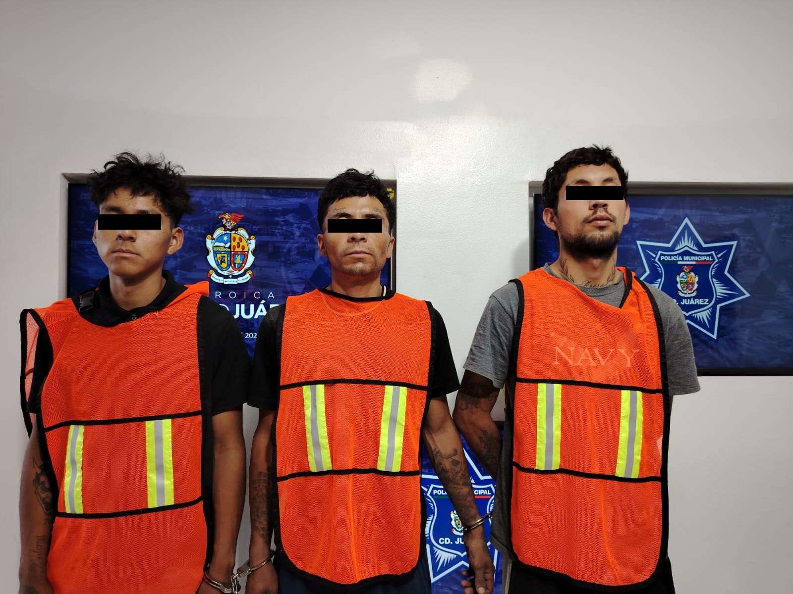 Arrestan a tres por robar cableado de empresa de telecomunicaciones 