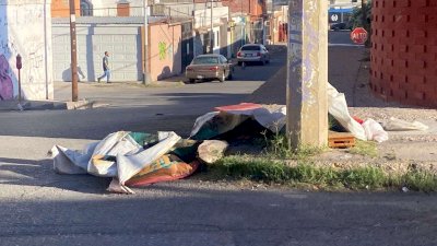 Genera molestias acumulación de basura en el centro