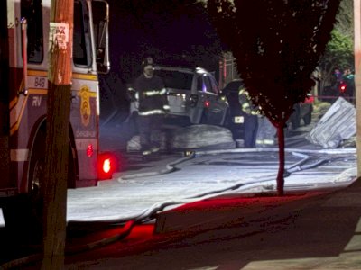 Consume voraz incendio vivienda en la colonia Villa Vieja