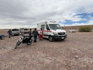 Sufre quemaduras en el 90% del cuerpo por incendio de lancha