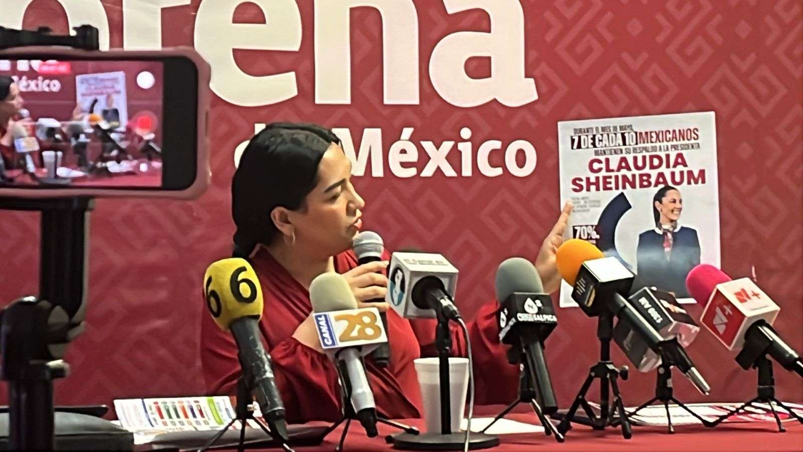 Anuncia Morena ruta para definir candidatos a la gubernatura del 2027