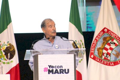 Hoy tenemos el reto de defender la democracia: Vicente Fox