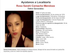 Buscan a Rosa Sarahi; desapareció en Paseos del Camino Real III