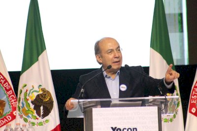 El verdadero enemigo es el crimen organizado: Felipe Calderón 