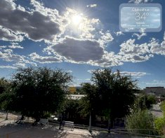 Azota calorón a Chihuahua con 34°C
