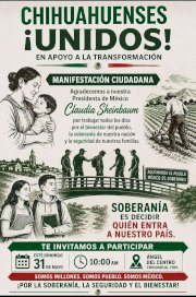 Convocan a manifestación en el Ángel en respaldo a Sheinbaum