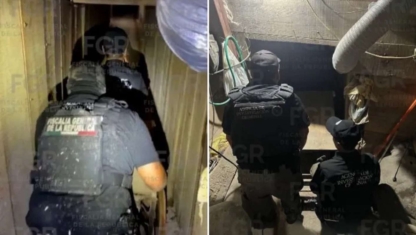 Localizan narcotúnel en Tijuana que conecta con EU