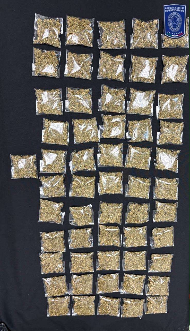 Detiene AEI a masculino con medio kilo de mariguana
