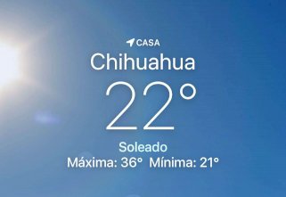 Se espera calorón con máxima de 36 grados centígrados 