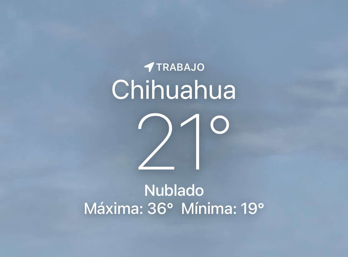 Se espera calorón con máxima de 21 grados centígrados 