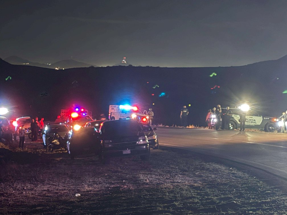 Muere joven motociclista al caer a barranco en las Curvas del Perico