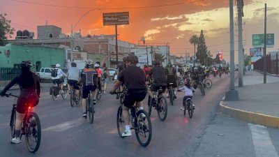 Celebran el Día Mundial de la Bicicleta con rodada masiva en Chihuahua 