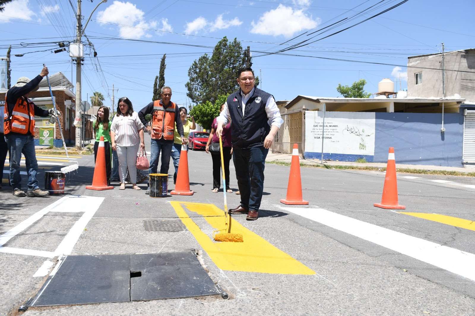 Impulsa Alfredo Chávez entornos seguros en escuelas de la Panorámico