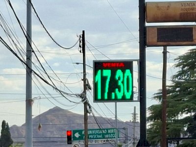 Sigue el dólar a $17.30 en casa de cambio Pro Dólar 