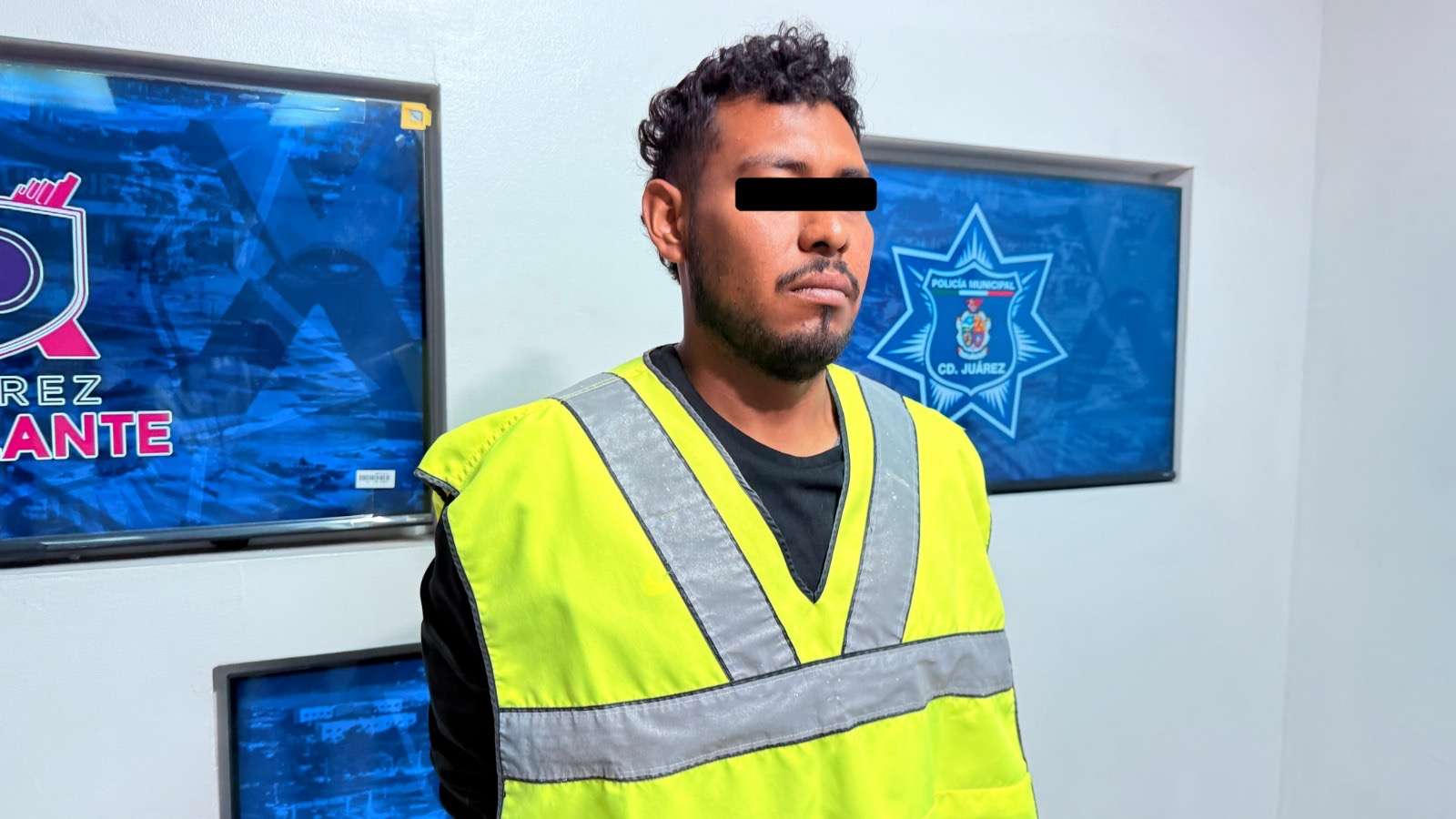 Detienen a hombre con cristal en Colinas de Juárez