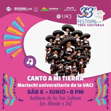 Invita municipio de Cuauhtémoc al concierto Canto a mi Tierra