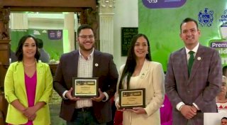 Reconocen a ganadores del Premio del Cuidado al Medio Ambiente