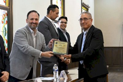 Toma De la Peña protesta a la nueva mesa directiva del Cicodech 