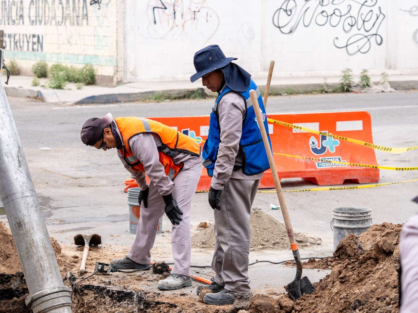 Repara JMAS hundimientos generados por las lluvias 
