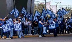 Participan 500 militantes del PAN en jornada del Terremoto Azul Nacional